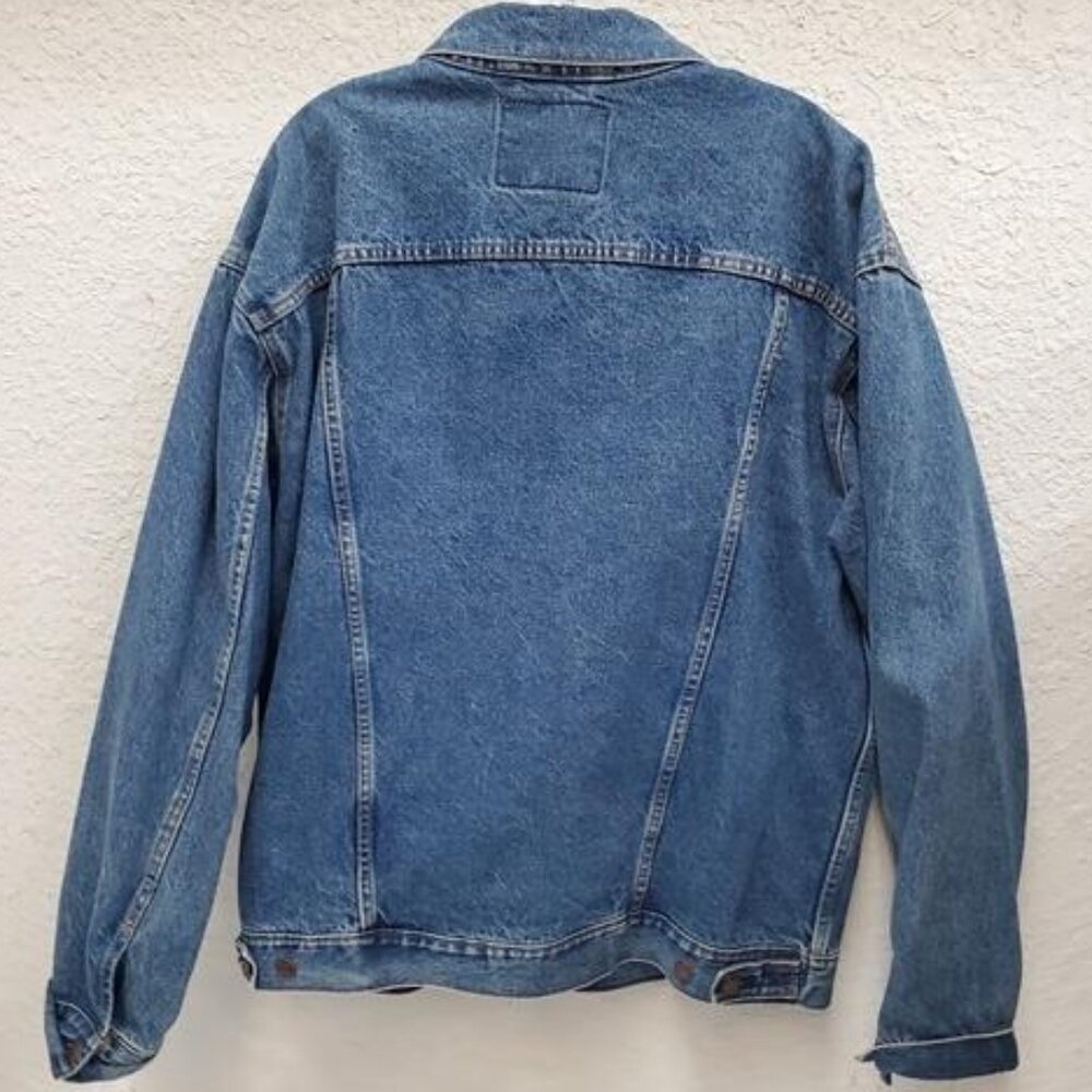 Levi Strauss Signature Blue Denim Jacket (NO SIZE TAG) - Picture 3 of 8
